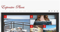 Desktop Screenshot of expensiveplaces.com